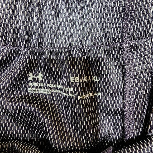 Under Armour Womens Loose Fit Heatgear Shorts XL‎ Purple Mesh Lightweight Active - Picture 3 of 5